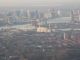 Ballonvaart van Rotterdam naar Zuid-Beijerland, over Oud-Beijerland en de Hoeksche Waard. Rotterdam-centrum vanuit onze luchtballon.